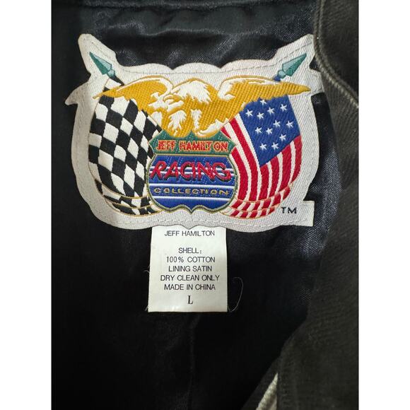 Vintage Kevin Harvick Goodwrench Service Plus Leather Racing Jacket - Picture 3 of 3